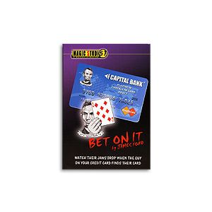 Bet on It Credit Card trick James Ford & Magic Studio 51