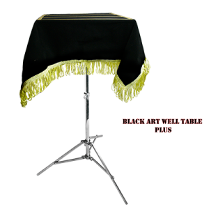 Black Art Table (moving well) - Trick