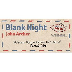 Blank Night (Blue) by John Archer - Trick