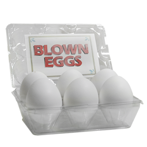 High Quality Blown Eggs(White / 6-pack)by The Great Gorgonzola - Trick