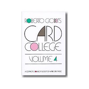 Card College Volume 4 by Roberto Giobbi - Book