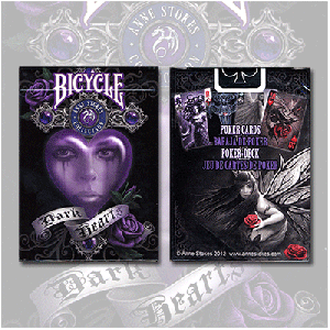 Anne Stokes Dark Hearts Cards by USPCC