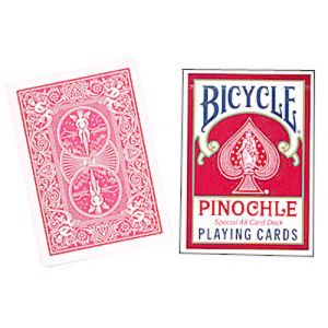 Cards Bicycle Pinochle Poker-size (Red)