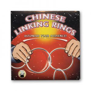 Chinese Linking Rings (5 inch) by Vincenzo Di Fatta - Tricks