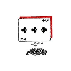 Coin Card (Blue) by Danny Archer - Trick