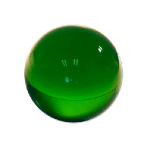 Contact Juggling Ball (Acrylic, FOREST GREEN, 76mm) - Trick