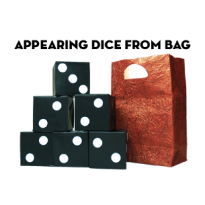 Appearing Dice From Bag by Premium Magic - Trick