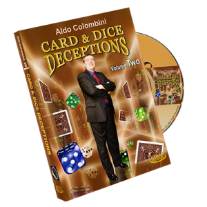 Card & Dice Deceptions Volume Two by Aldo Colombini - DVD