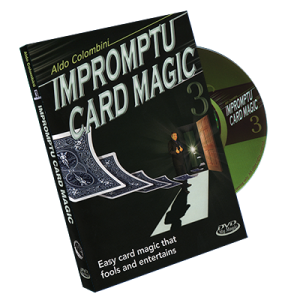 Impromptu Card Magic #3 Aldo Colombini, DVD