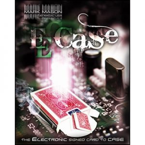 E-Case (Blue) by Mark Mason and JB Magic - DVD