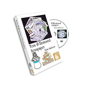 Torn & Restored Newspaper DVD by Gene Anderson Greater Magic,