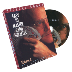 Easy to Master Card Miracles Volume 2 by Michael Ammar - DVD