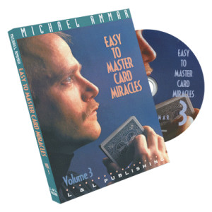 Easy to Master Card Miracles Volume 3 by Michael Ammar - DVD