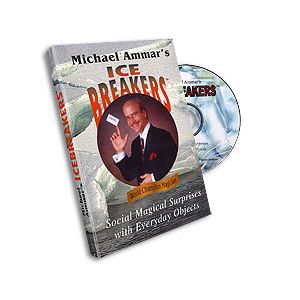 Ice Breakers (with Cards) by Michael Ammar - DVD