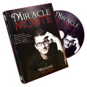 Miracle Monte (20 Bicycle Cards and DVD)  by Wolfgang Moser and Vanishing Inc. - DVD