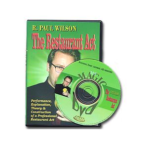 Restaurant Act Paul Wilson, DVD