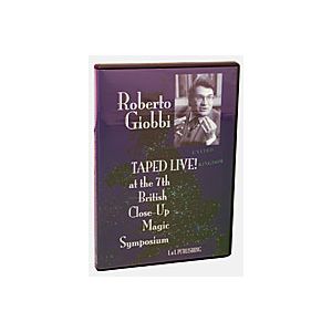 Roberto Giobbi Taped Live, DVD