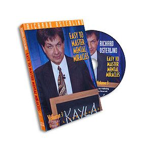 Easy to Master Mental Miracles R. Osterlind and L&L- #3, DVD
