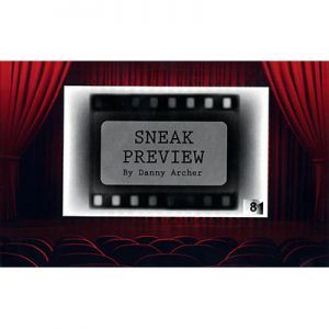 Sneak Preview by Danny Archer - DVD