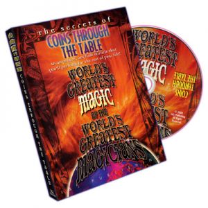 Coins Through Table (World's Greatest Magic) - DVD