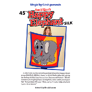 Happy Elephant Silk (45 inch) by David Ginn and Goshman - Tricks