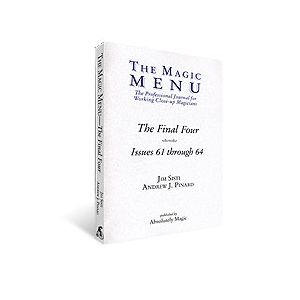 Final Four Magic Menu Book