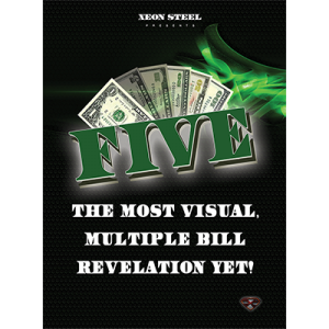 Five (DVD & Gimmicks) by Xeon Steel  - Trick