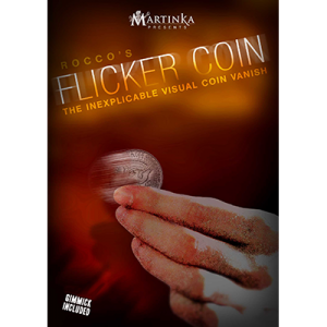 Flicker Coin (Half) by Rocco - Trick