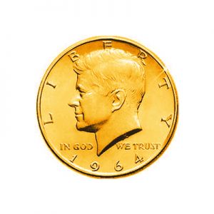 Gold Plated half Dollar