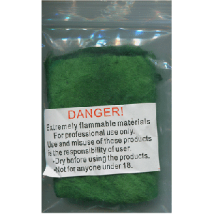 Flash Cotton (Green) by Red Corner Magic - Trick