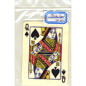 Flash Poker Card Queen of Spades (Ten Pack) - Trick