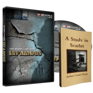 Infamous Deluxe Set (DVD, Gimmicks & Books) by Daniel Meadows & James Anthony - Trick