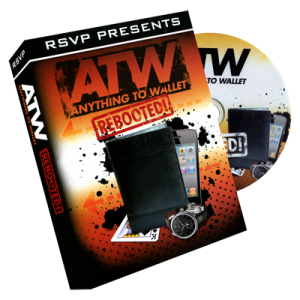 Instant ATW (Anything to Wallet) Wallet (Wallet and DVD) by RSVP