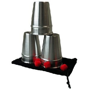 Cups & Balls Large Double Beaded by Ickle Pickel