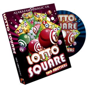 Lotto Square by Leo Smetsers and Alakazam Magic - DVD