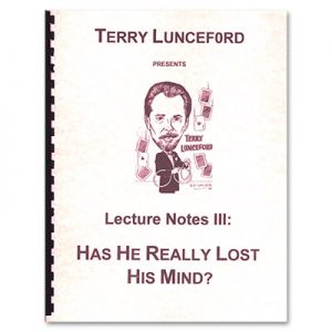 Terry lunceford Lecture 3 by Terry Lunceford - Book
