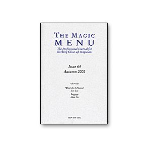 Magic Menu Issue 64 - Book