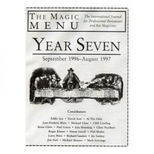 Year 7 : The Magic Menu - Book
