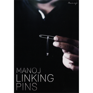 Manoj Linking Pins (Gimmicks and DVD) by Manoj Kaushal - Trick