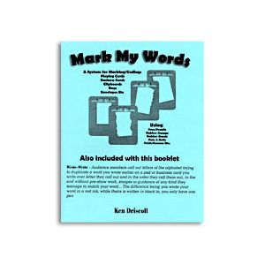 Mark My Words by Ken Driscoll - Book