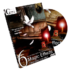 Six (All Gimicks plus DVD) by Mickael Chatelain - Trick