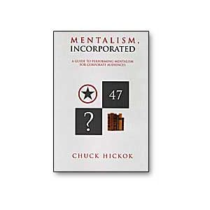 Mentalism Incorporated book Chuck Hickok