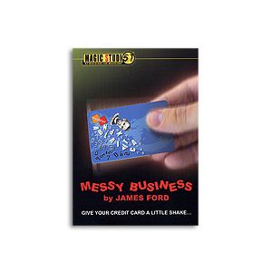 Messy Business Credit Card trick  James Ford & Magic Studio