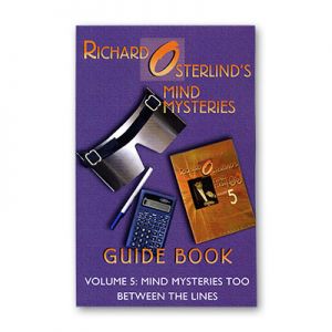 Mind Mysteries Guide Book Vol. 5 by Richard Osterlind - Book