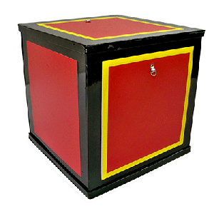 Mirror Box Plastic (folding) by Mr. Magic   - Trick