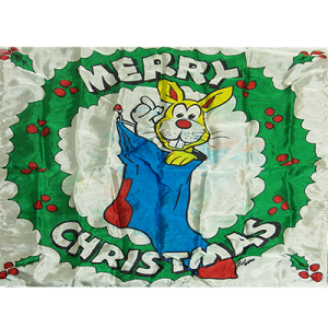 Production Silk 16 inch x 16 inch (Merry Christmas) by Mr. Magic - Trick