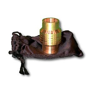 Penny Tube (Brass) by Chazpro Magic - Trick