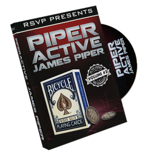 Piperactive Vol 2 by James Piper and RSVP Magic - DVD