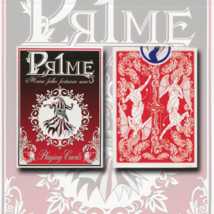 Pr1me Series001 Deck (Red) by Max Magic & stratomagic