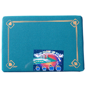 PRO VDF Close Up Pad with Printed Aces (Green) by Di Fatta Magic - Trick